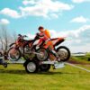 BRENDERUP 2-Schienen-Motorradanhänger