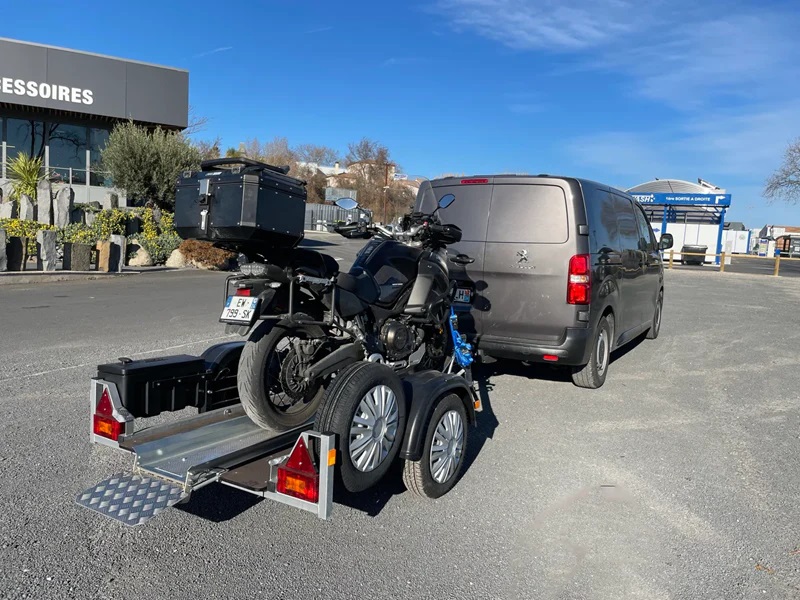 Motorradanhänger 2,50 m / 600 kg TYP-TOP