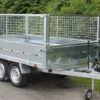 Anhänger Kipper lider 39560 zweiachsig Nutzmaße: 253 x 147 x 30 cm