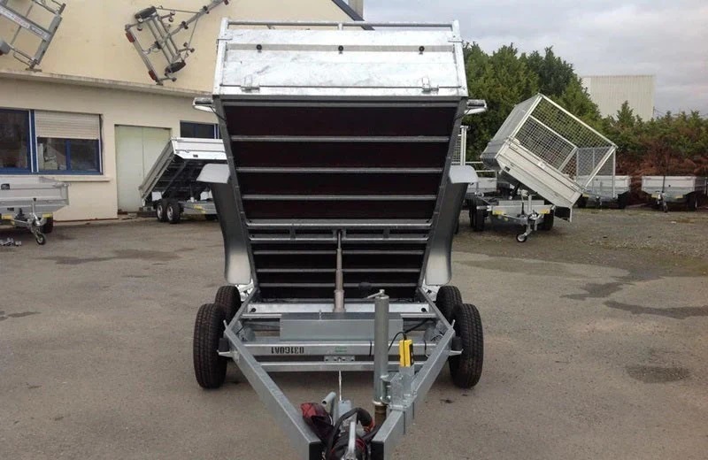Anhänger Kipper robust lider ptac 1500kg zweiachsig gebremst neu