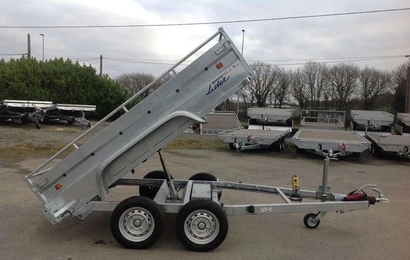 Anhänger Kipper robust lider ptac 1500kg zweiachsig gebremst neu