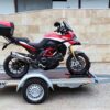 Motorradträgergurt 2,50m x 1,30m 750 kg ERDE