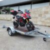 Motorradträgergurt 2,50m x 1,30m 750 kg ERDE