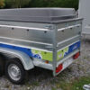 Anhänger Florence 233x132x39 + Motorhaube abs + Doppelte Seitenwände